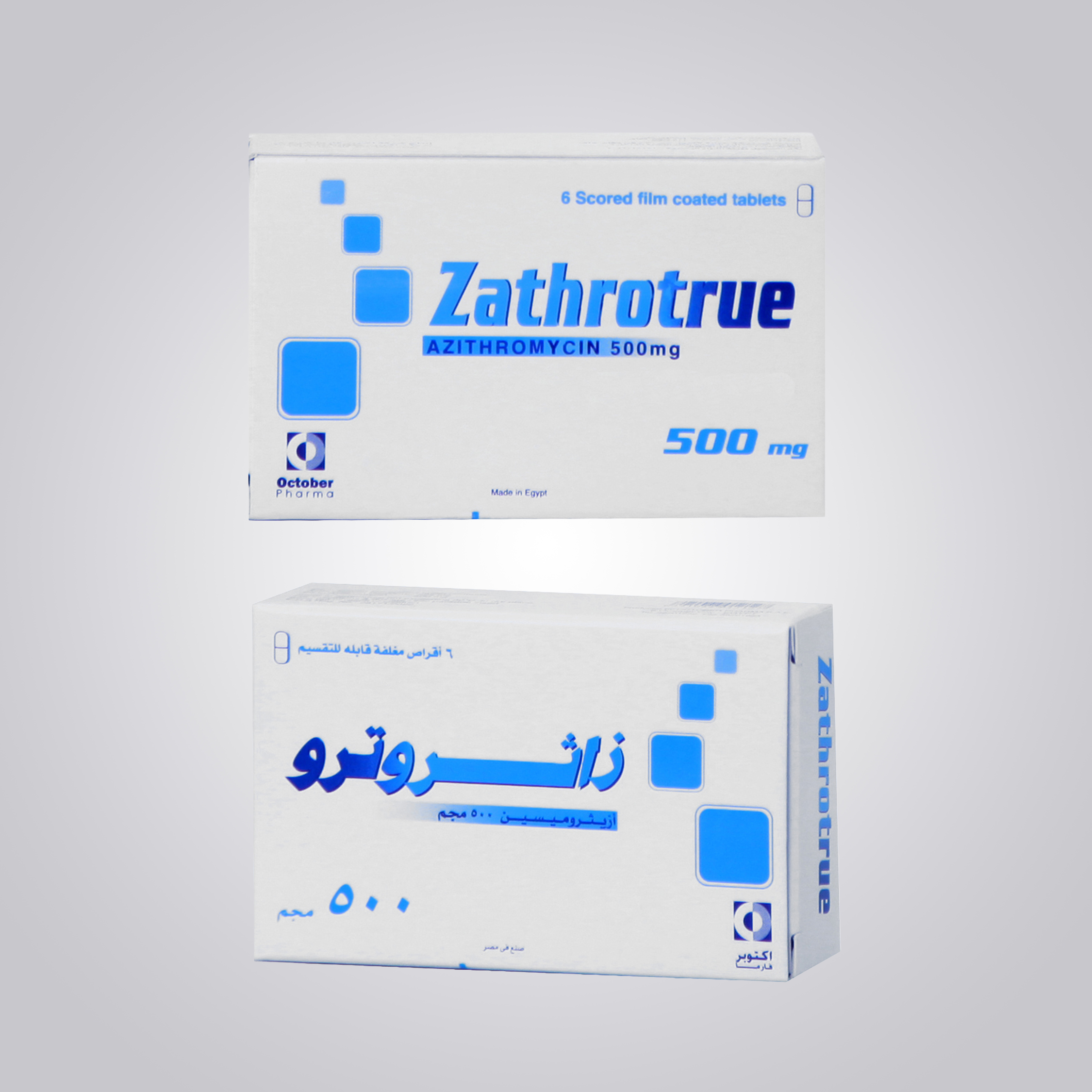 Zathrotrue 500 mg F.C. Tabet